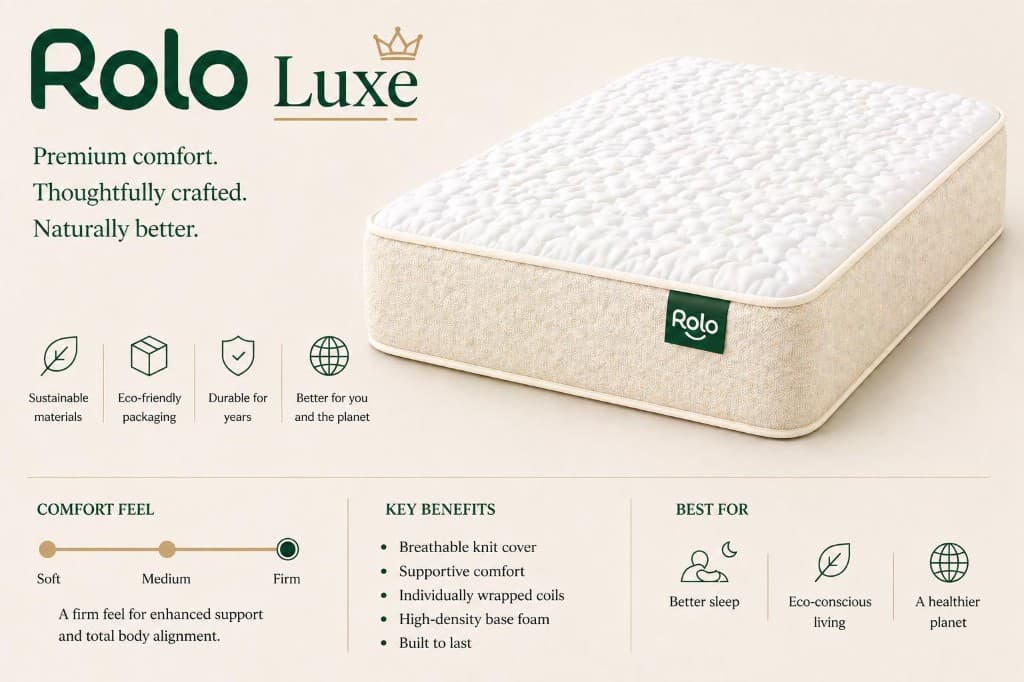 Rolo Luxe mattress