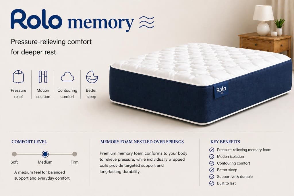 Rolo Memory mattress